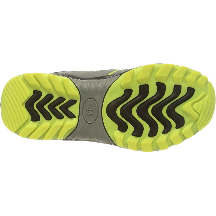 Дитячі кросівки TOM TAILOR 4271102 для ходьби (40 EU, чорно-сіро-неоново-жовті)