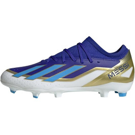 Кросівки adidas X Crazyfast.3 FG для футболу, розмір 37 1/3 EU, кольори: Lucid Blue, Blue Burst, Cloud White