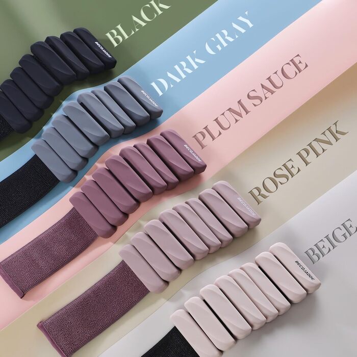 Набір манжет для ніг та рук 1.8 кг (0.9 кг кожна) для фітнесу, кардіо та силових тренувань, рожевий