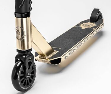 Трюковий самокат Glide Freestyle, алюмінієва дека 6061, колеса 100 мм, підшипники ABEC 9, вантажопідйомність 100 кг, вага 3,3 кг
