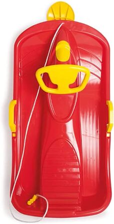 Дитячі санки Dantoy з кермом та гальмами, з мотузкою, для зимових розваг (виробництво Данія)