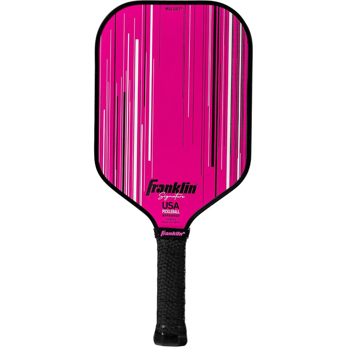 Професійна ракетка для піклболу Franklin Sports Signature Series з покриттям MaxGrit, турнірна, USAPA сертифікат