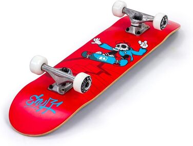 Скейтборд ENUFF Skully 7.75'' червоний для трюків