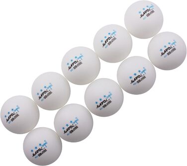 М'ячі для настільного тенісу MAPOL, 3 зірки, для досвідчених гравців, 100 шт, білі