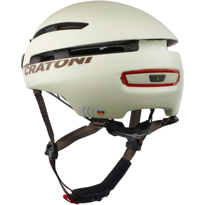 Велошолом Cratoni C-Loom для міста, унісекс, синій/чорний матовий, розмір S/M