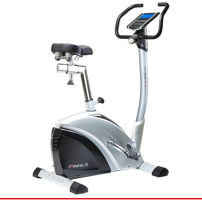 Велотренажер HAMMER Finnlo Ergometer Exum, антрацит/срібло, 3157