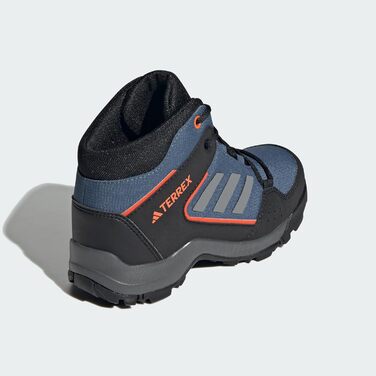 Кросівки для хайкінгу adidas Terrex Hyperhiker Mid Unisex, 38 2/3 EU, Wonder Steel Grey/Impact Orange
