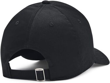 Кепка Under Armour Men's Branded Lockup ADJ Classic, регульована, чорна, один розмір