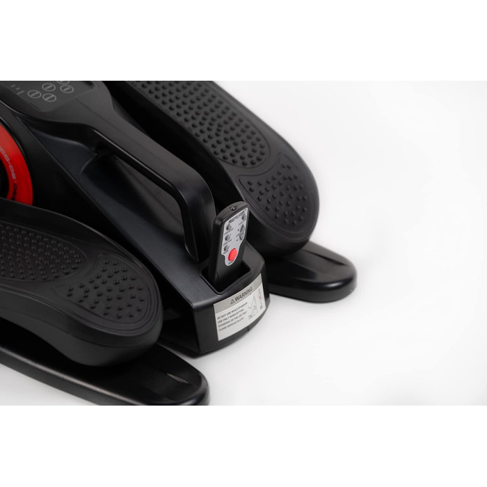 ECODE® Електричне міні-велотренажер еліптичний з LED-дисплеєм, педалі з асистенцією, 20 рівнів навантаження, 5 функцій, пульт дистанційного керування ECO-804