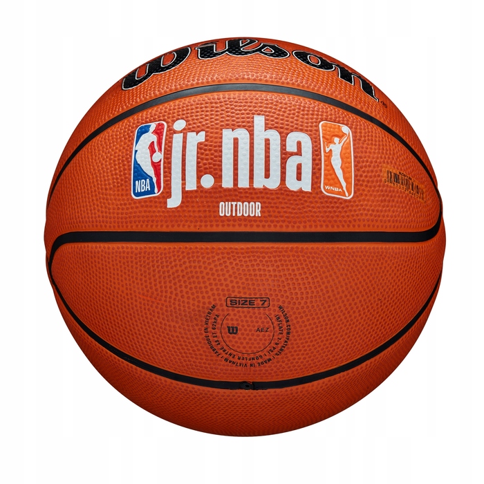 Баскетбольний м'яч Wilson Jr NBA Logo Auth Outdoor WZ3011801XB6, розмір 7
