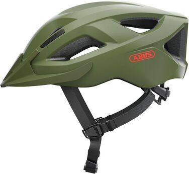 Велосипедний шолом ABUS Aduro 2.1 Jade Green, спортивний, універсальний, для міста і бездоріжжя, для жінок та чоловіків, розмір S (51-55 см)