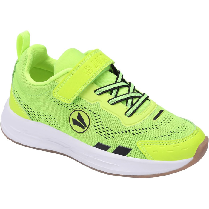Дитячі кросівки JAKO J-TF Play Ev (38 EU, неоновий жовтий, чорний)