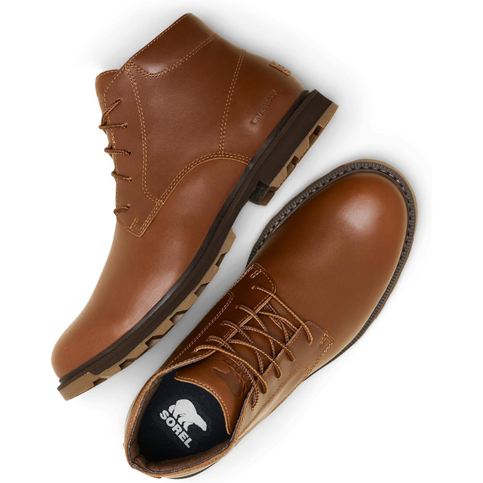 Чоботи зимові чоловічі Sorel 191501 Velvet Tan Gum, 42 EU