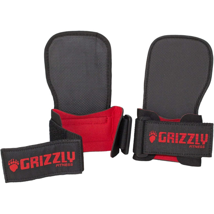 Фіксатори-захвати для штанги Grizzly Grabbers XL, напульсники для важкої атлетики