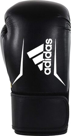Боксерські рукавички Adidas Speed 100, чорні/білі, 10 унцій, унісекс