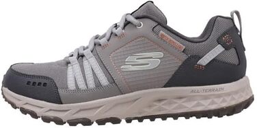 Чоловічі кросівки Skechers Escape Plan - шкіряні, сірі, розмір 48.5 EU