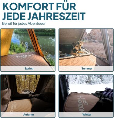 Каремат самонадувний Lost Horizon Air & Foam Twin 11 см з насосом-мішком для кемпінгу