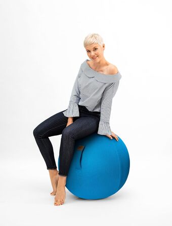 Сидячий м'яч Sitzball з сітчастого матеріалу, 65 см