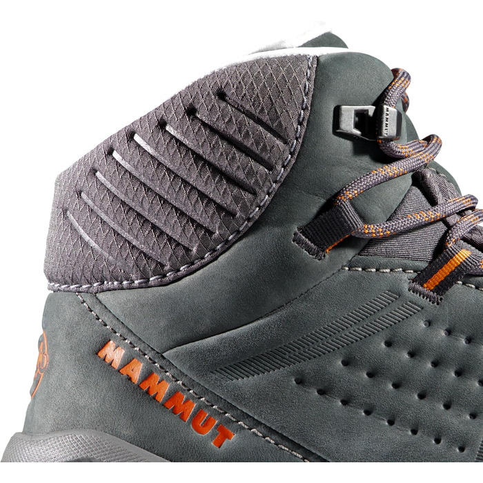 Черевики для трекінгу та хайкінгу Mammut Nova IV Mid LTH, жіночі, 42 EU, чорний/гарячий червоний