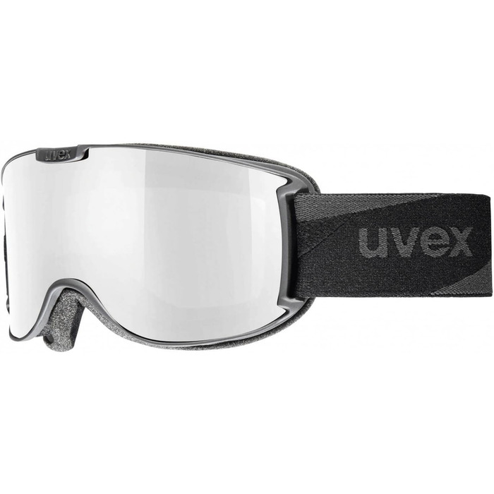 Лижна маска UVEX Skyper VP, універсальний розмір, чорна, лінза Ltm Silver