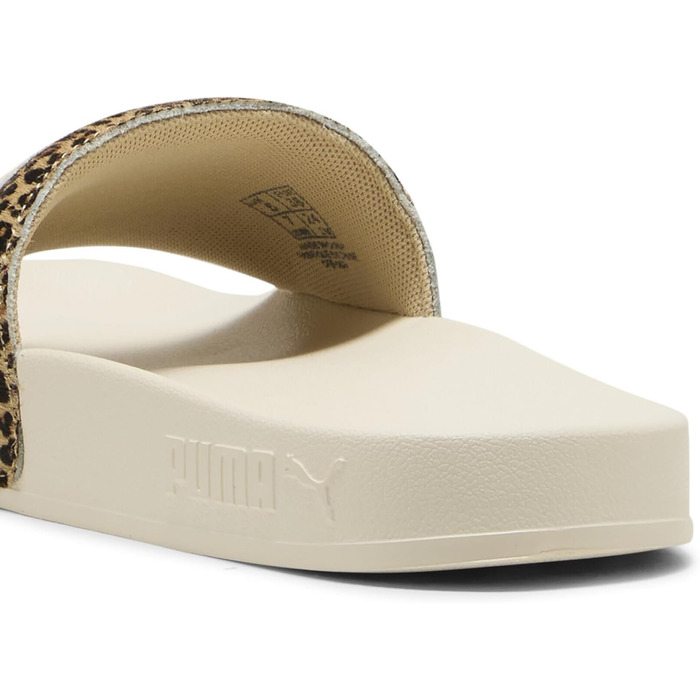 Жіночі шльопанці PUMA Leadcat 2.0 Animal Flair, розмір 35.5 EU, колір Alpine Snow Puma Gold