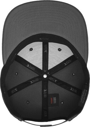 Кепка-снэпбек Flexfit для дорослих, регульований розмір, темно-сіра