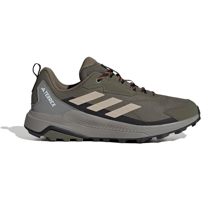 Чоловічі тапочки adidas Cloudfoam GO Lounger, 42 2/3 EU, Olive Strata Wonder Beige Core Black
