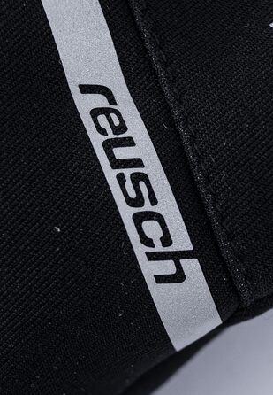 Чоловічі лижні рукавички Reusch Versa Gore-Tex Infinium, теплі та вітрозахисні, з Touch-Tec для сенсорних екранів, зимові, чорні/сріблясті, розмір 9