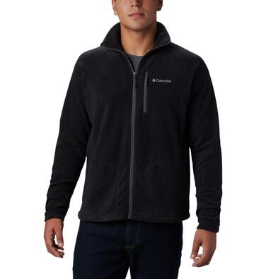 Чоловіча флісова куртка Columbia Fast Trek II Full Zip чорного кольору, розмір M