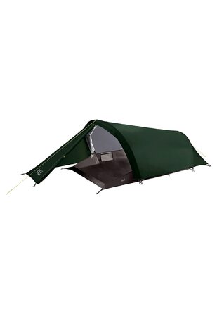 Намет Jack Wolfskin Gossamer II Tunnel, 1-місний, зелений Mountain Green