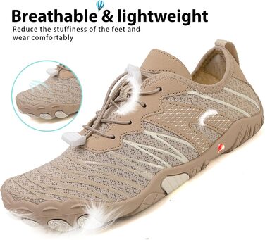 Чоловічі та жіночі аквашузи Barfußschuhe, швидковисихаючі, для плавання, пляжу та фітнесу, розмір 36-47, колір хакі