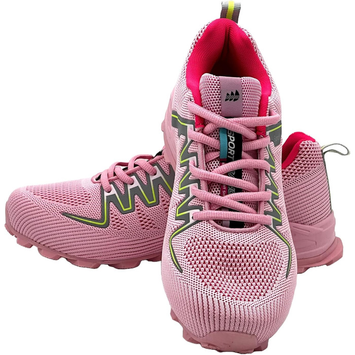 Кросівки спортивні Damen Herren (36-46 EU) рожеві Fuchsia для бігу та залу