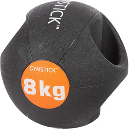 Медичний м'яч Gymstick з ручками, 25 см, 8 кг, різнокольоровий