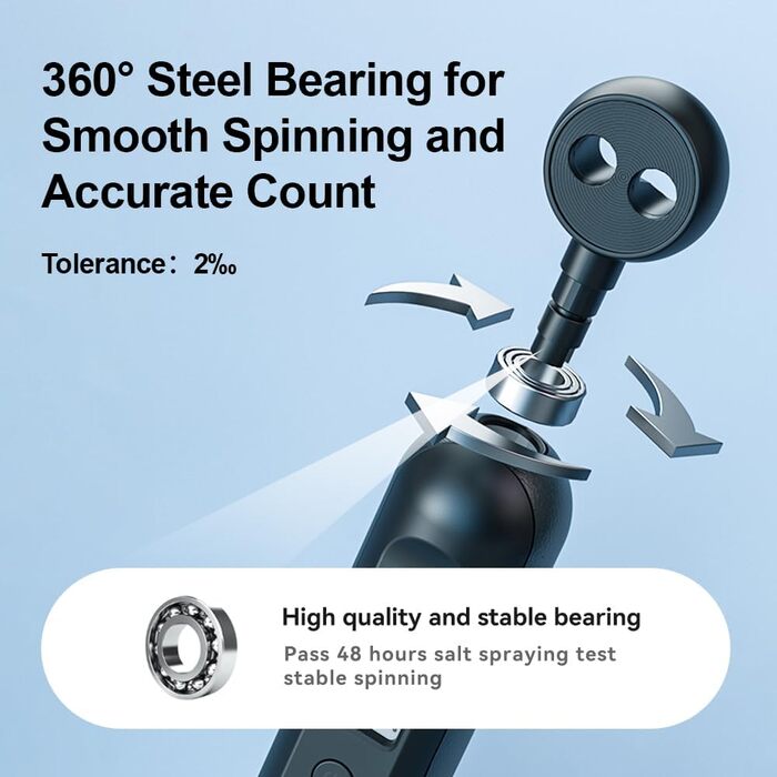 Скакалка Fitdays з лічильником, розумний вантажний канат для тренувань, регульований канат для початківців та професіоналів, Jump Rope з аналізом даних через APP, підрахунок калорій