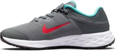 Кросівки для бігу Nike Revolution 6 Flyease (Унісекс) 27.5 EU, сірий/червоний/блакитний