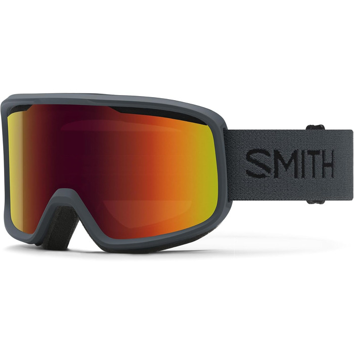 Універсальні лижні окуляри Smith Optics Frontier з синьою дзеркальною лінзою для зимових видів спорту
