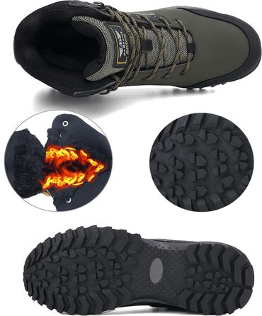 Черевики зимові чоловічі Arrigo Bello - тепла зимова взуття для роботи та прогулянок, розмір 41-46