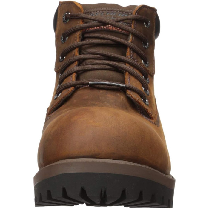 Черевики Skechers Sergeants Verdict 4442 DSCH, чоловічі, коричневі, водонепроникні, шкіра Crazyhorse