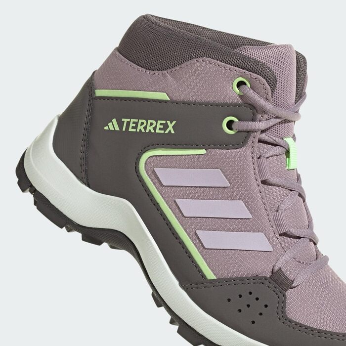 Дитячі трекінгові черевики Adidas Terrex Hyperhiker Mid (33 EU, б/в, Fig Silver Dawn Green Spark)