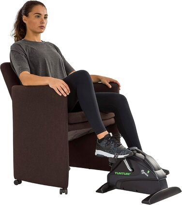 Мінівелотренажер Tunturi Cardio Fit M30 для рук і ніг, з LCD-дисплеєм, для реабілітації та тренувань, чорний