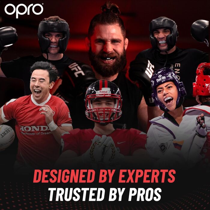 Захист зубів OPRO Bronze – для боксу, єдиноборств, MMA, дітей та дорослих – самоадаптуюча капу, хокей, кікбоксинг, регбі – гарантія стоматолога (Блакитний, дитячий (до 10 років))