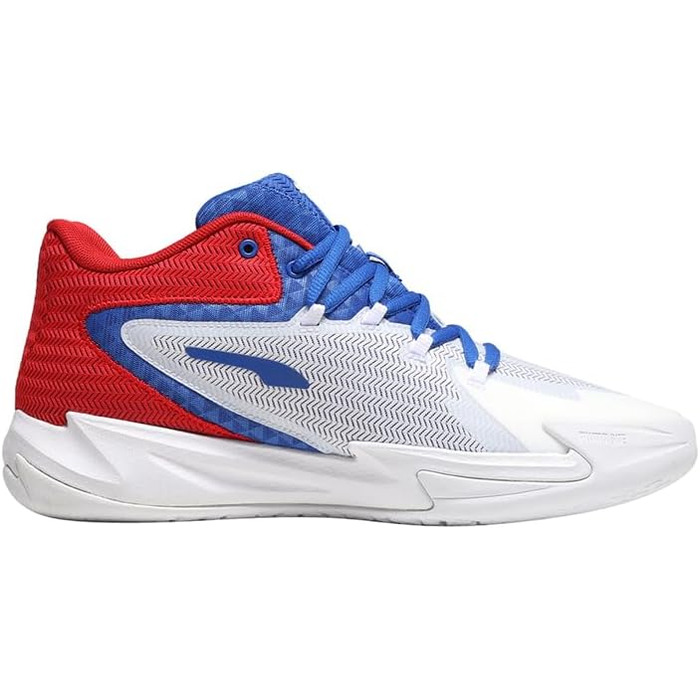 Кросівки баскетбольні PUMA Dagger (39 EU, White Mountain Blue For All Time Red)