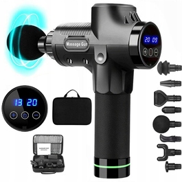 Перкусійний масажер Massage Gun Pro — масажер для спини, стоп та всього тіла