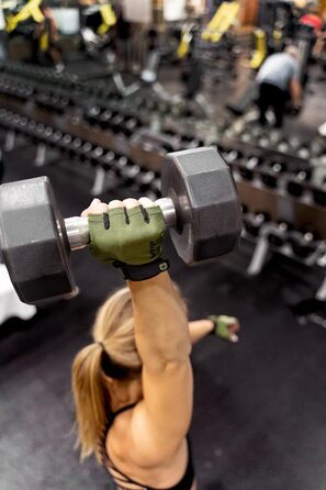 Рукавиці Harbinger Power Gloves 2.0 для важкої атлетики, тренувань, фітнесу та занять у спортзалі, зелені, розмір XL