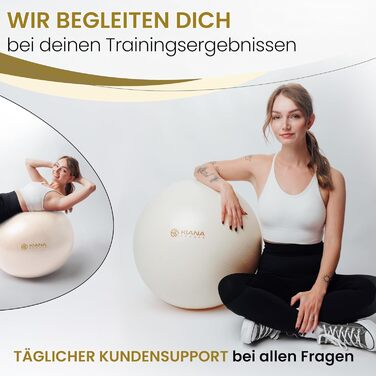 Гімнастичний м'яч KIANA SPORTS® з шипами, 4 розміри, нековзний, посилений, з насосом та планом вправ, для фітнесу та офісу