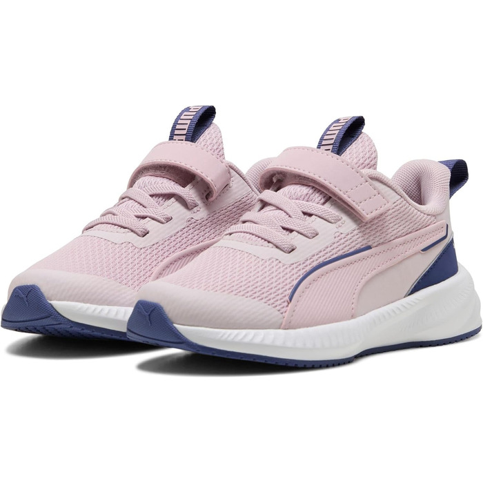 Дитячі кросівки PUMA Flyer 3 Ac+ PS для дівчаток та хлопчиків, 25, Рожево-фіолетовий, Білий