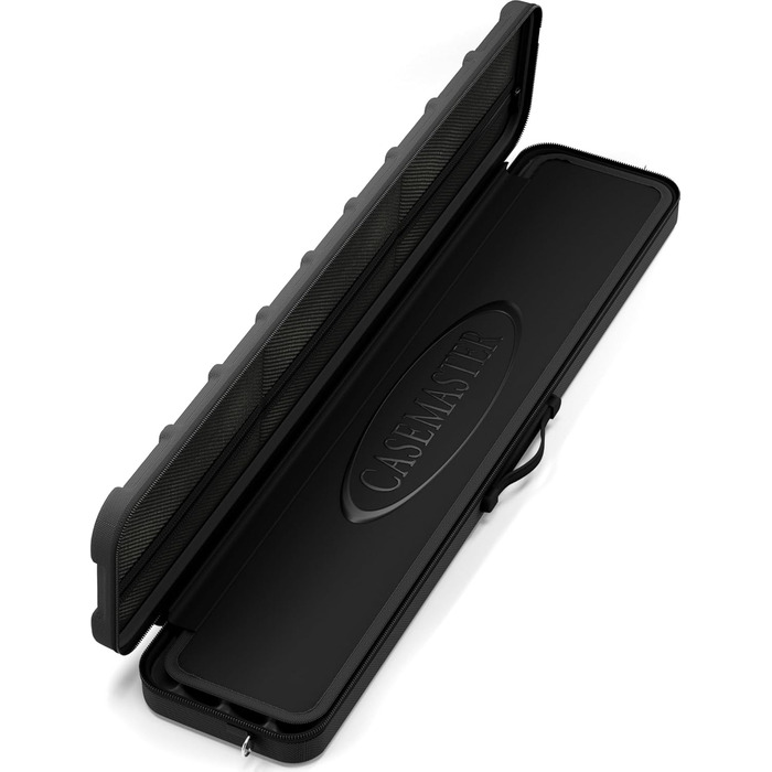Чохол для більярдних київ Casemaster Parallax Guard 2x2, на 2 повні киї (2 батти/2 шафти), міцний поліестер 600D Oxford, чорний