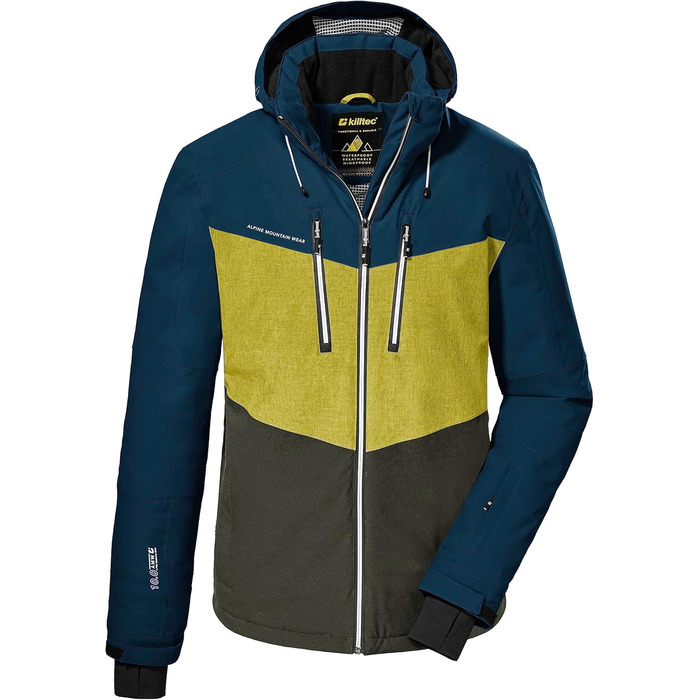 Killtec Unisex KSW 45 N – Скі-жакет для жінок та чоловіків (XXL, темно-петрольовий)