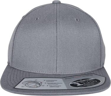 Кепка-снэпбек Flexfit для дорослих, регульована модель Fitted Snapback, темно-синя (Navy), універсальний розмір