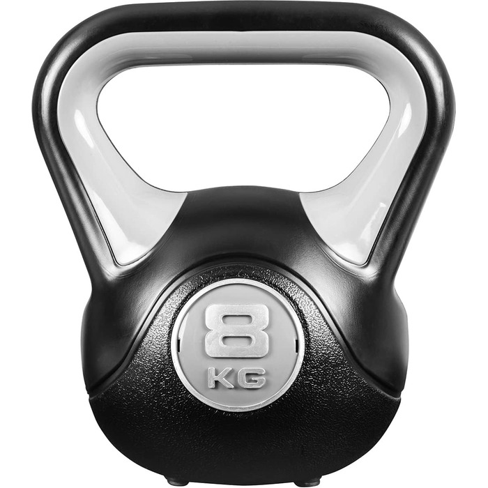 Гиря Miweba Sports KB200 8 кг для кросфіту та фітнесу, бодіфренд, для дому та вулиці